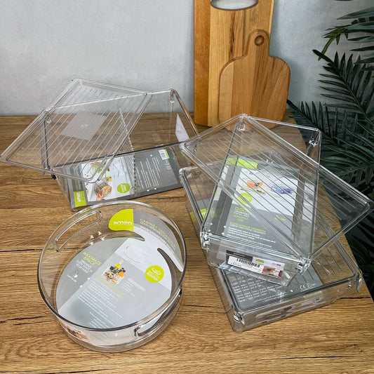 Limon Acrylic Freeze Storage Organizer with Lid (Crystal)!