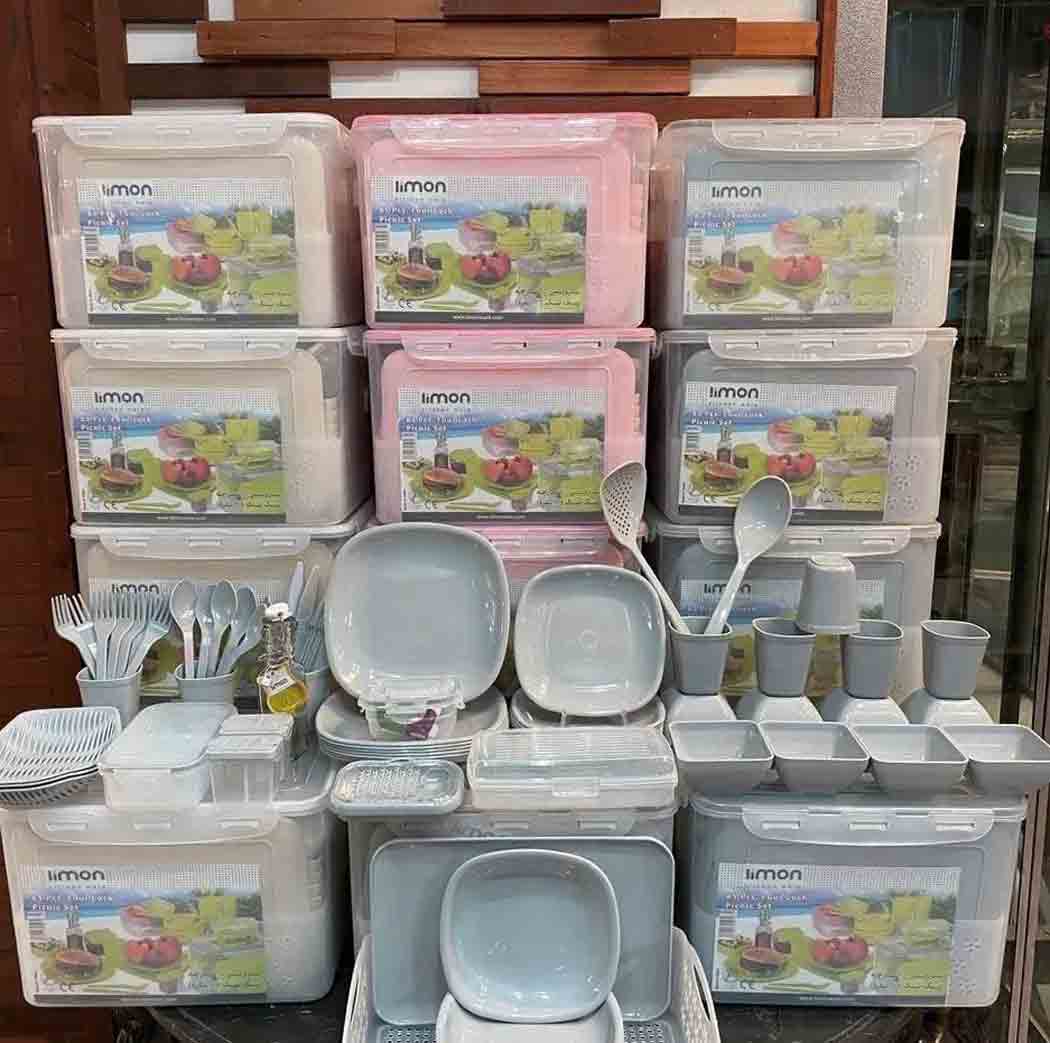 Limon Picnic Set 85 Pcs for 8 Person!