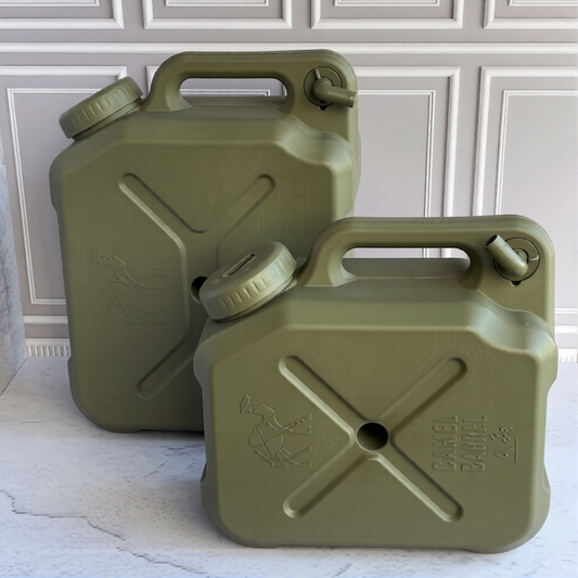Ziba Oil Can & Jerry Can 12L & 20L(Camel Barrel-Iran)