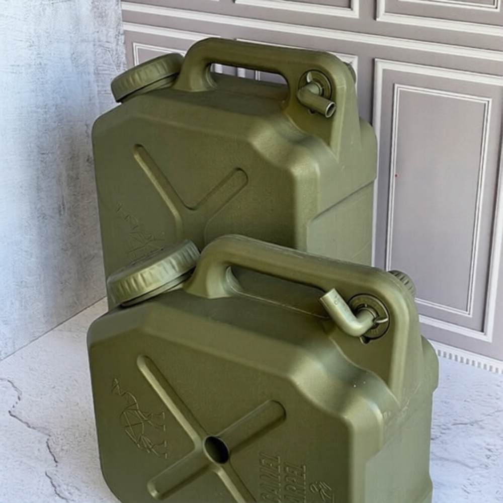 Ziba Oil Can & Jerry Can (Camel Barrel-Iran)