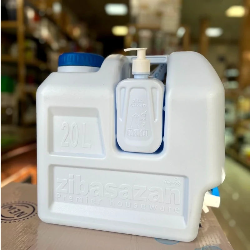 Ziba Water Gallon/Tank with Soap Dispenser 20-Liter