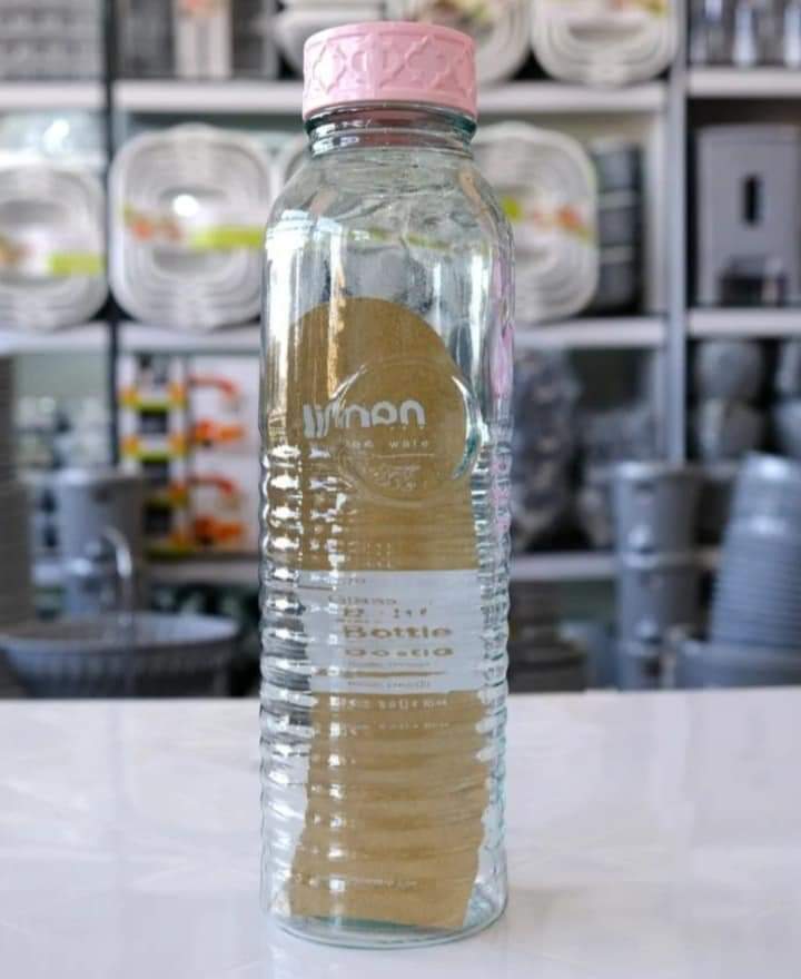 Limon Glass Bottle Rustic Design 1.1 L