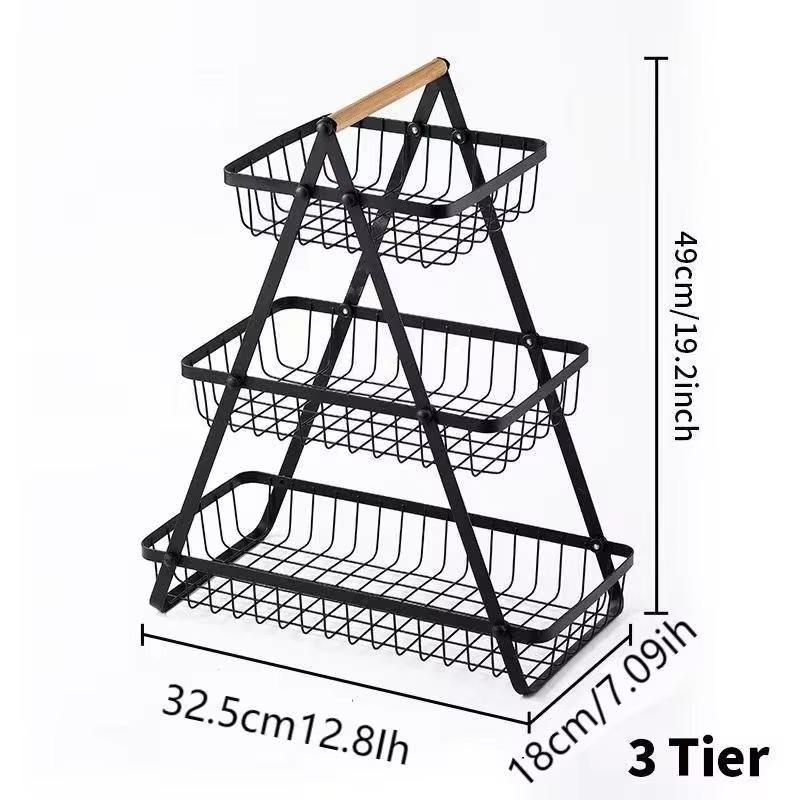 Fruit & Vegetable Basket (3-Tier)!