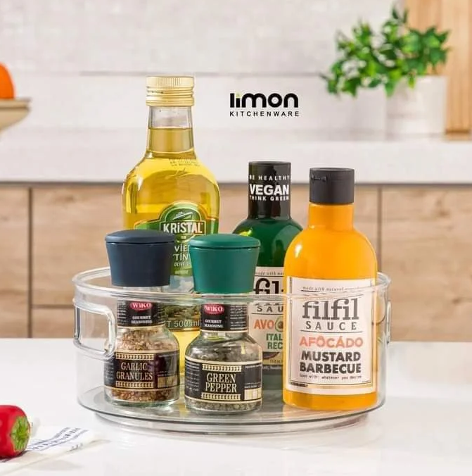 Limon Acrylic Freeze Storage Organizer with Lid (Crystal)!