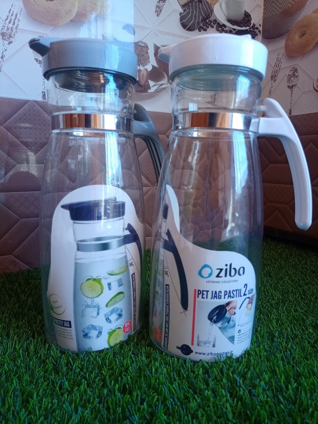 Ziba Pastel Water Bottle Large 3.5 Liter