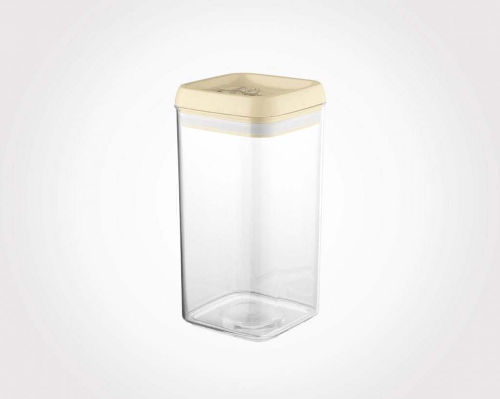 Limon Sarina Square Canister Jar 1.9 L