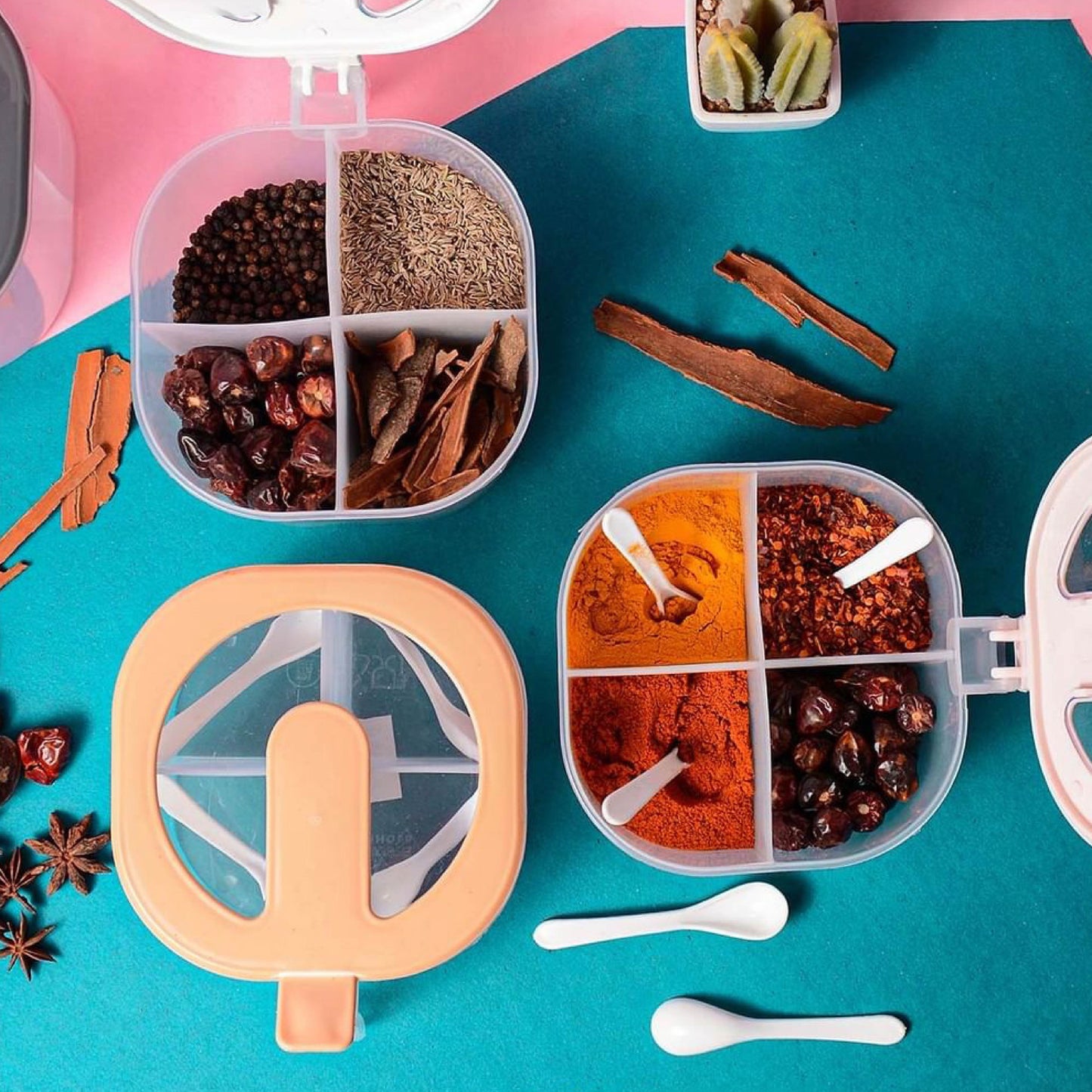 Maxware Spice Kit with 4-Sections 1200ml