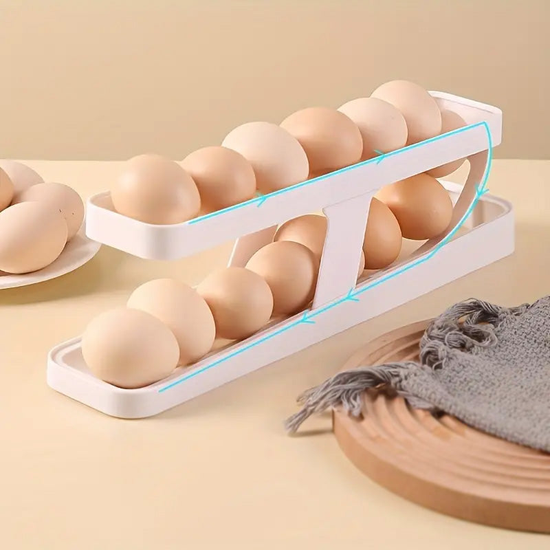 Automatic Rolling Egg Storage Tray!