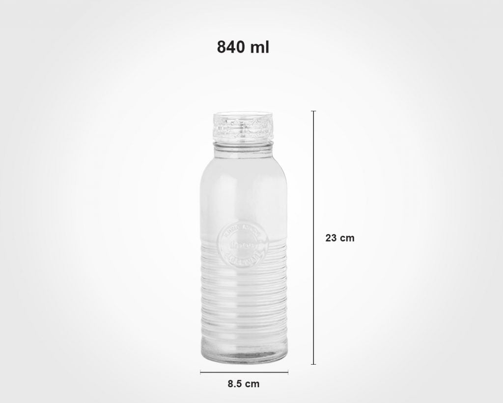 Limon Glass Bottle Rustic Design 840-ml
