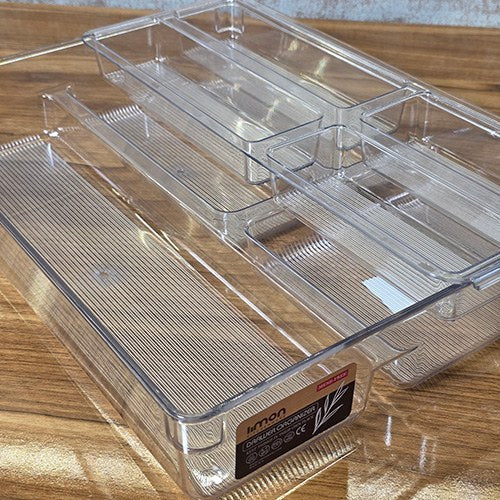 Limon Acrylic Spoon & Cutlery Tray (2-Layer)