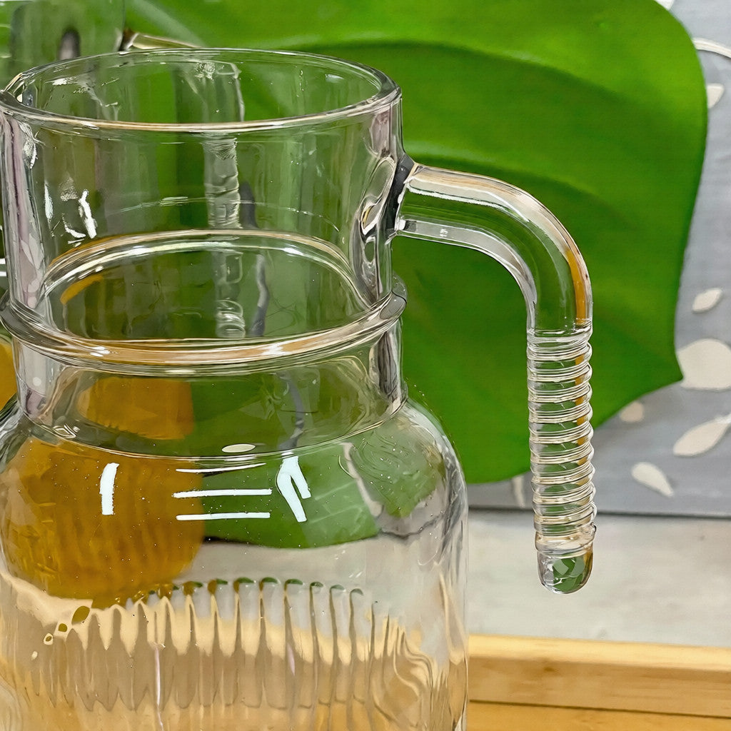 Limon Glass Pitcher & Jug 1.5-L!