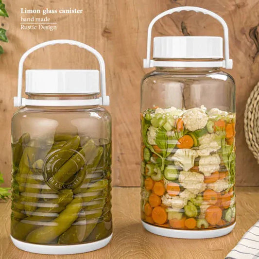 Limon Airtight Glass Pickle Jars!