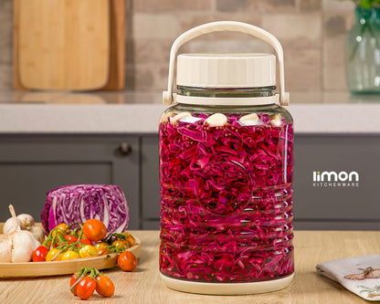 Limon Airtight Glass Pickle Jars!