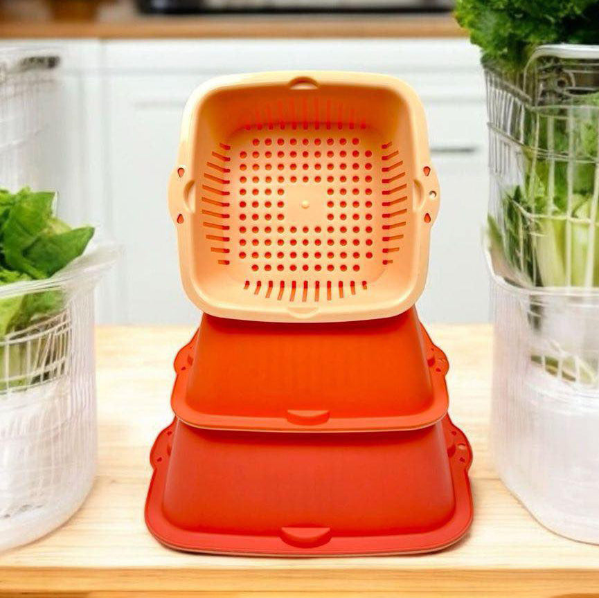 Berry Sieve Kitchen Set 6-Pcs (Colander & Strainer)!