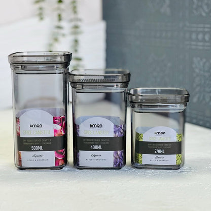 Limon Royal Acrylic Spice Jars & Storage Canisters!