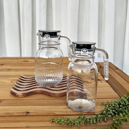 Limon Glass Pitcher & Jug 1.5L (With Steel Cap)!
