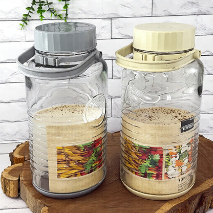 Limon Airtight Glass Pickle Jars!