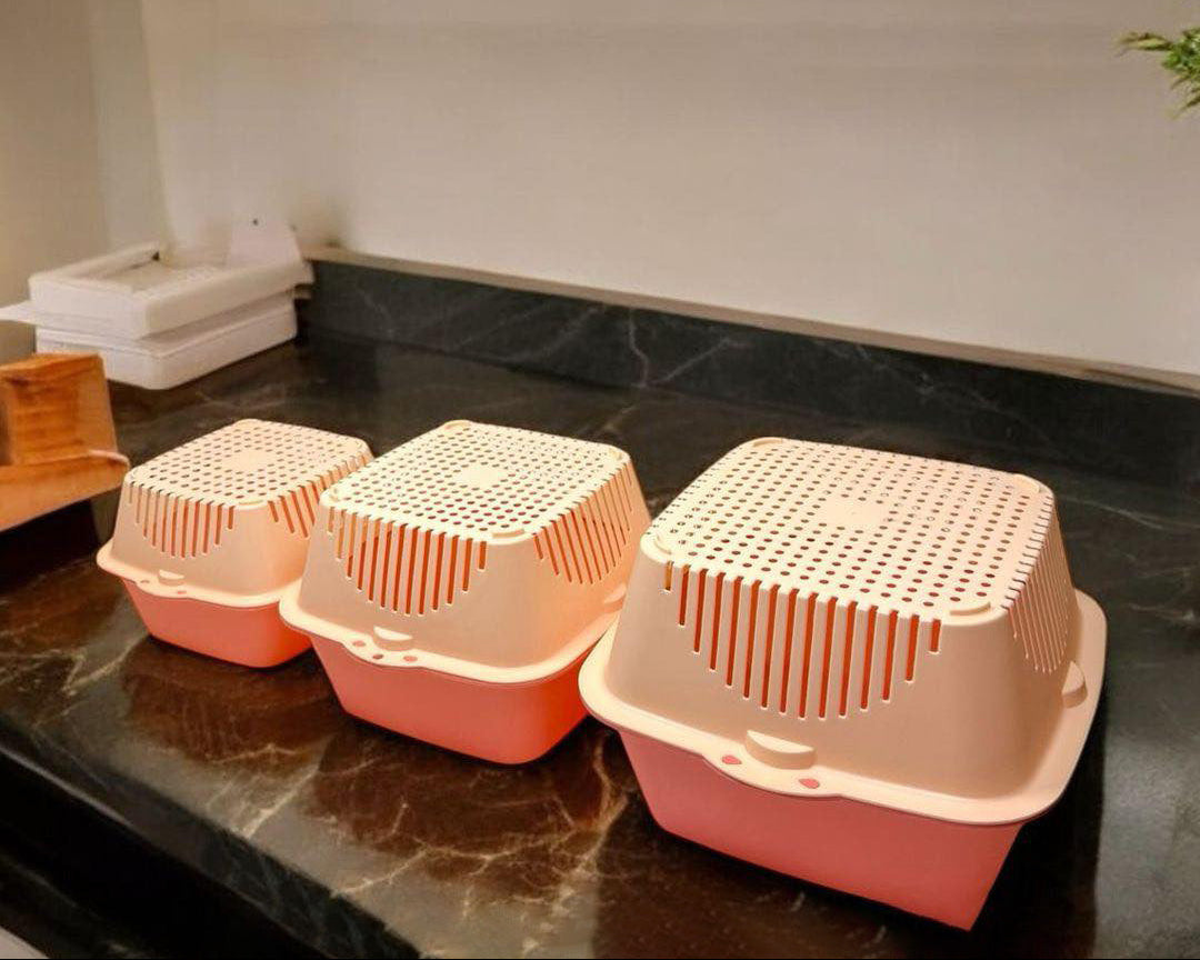 Berry Sieve Kitchen Set 6-Pcs (Colander & Strainer)!