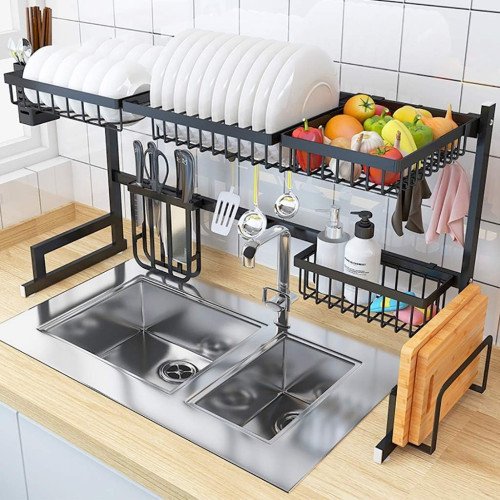 Expandable Wire Wave Dish Rack (Over the Sink)!