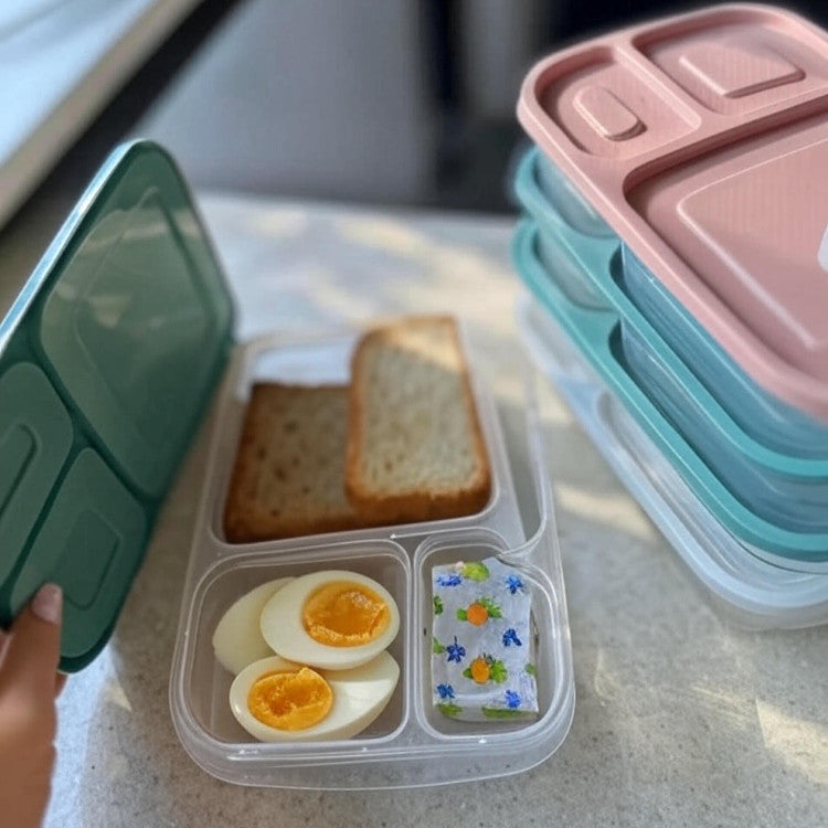 Student Lunch Box 3-Sections 1.15 Liter (Saya)!