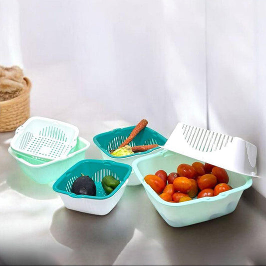 Berry Sieve Kitchen Set 6-Pcs (Colander & Strainer)!