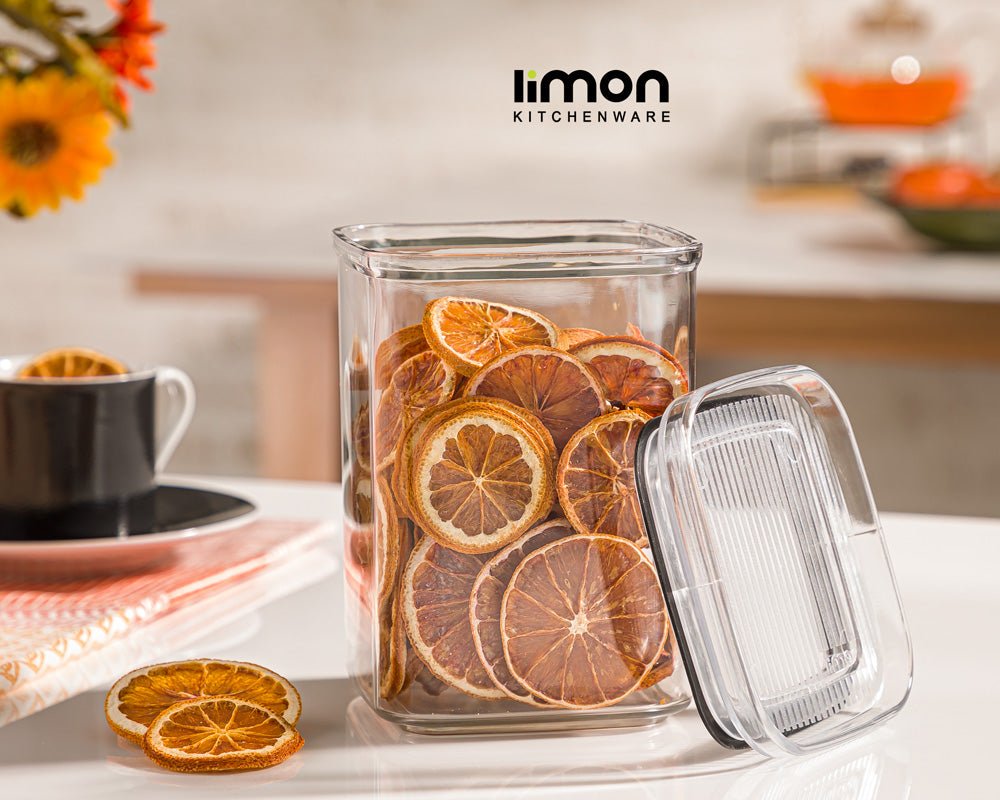 Limon Royal Acrylic Canister Jars (Square)!