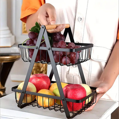 Multi-Purpose Fruit & Vegetable Basket (2-Tier)!