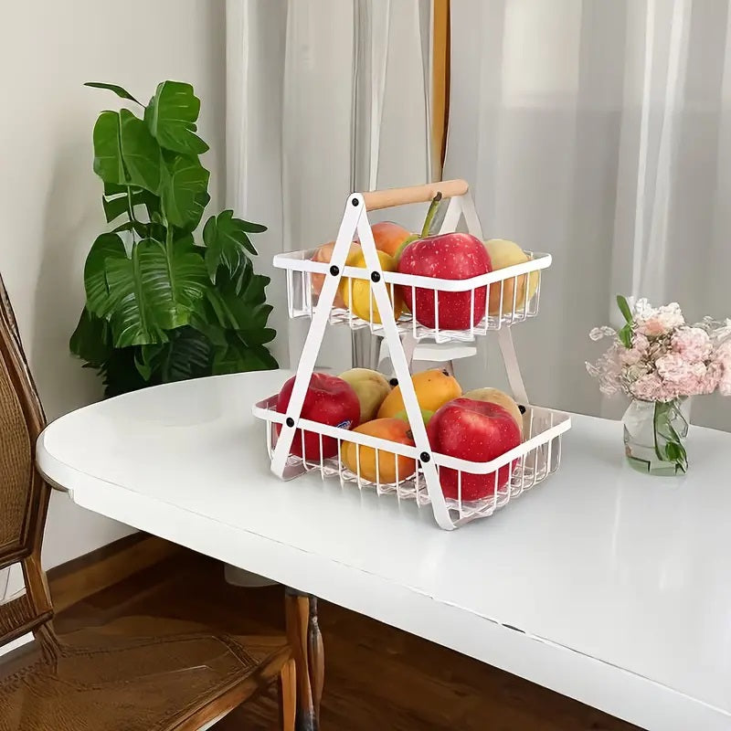 Multi-Purpose Fruit & Vegetable Basket (2-Tier)!
