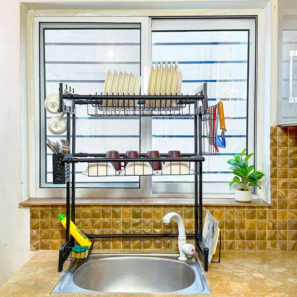 Expandable Wire Wave Dish Rack (Over the Sink)!