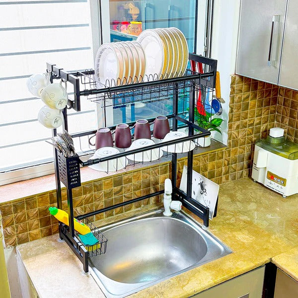 Expandable Wire Wave Dish Rack (Over the Sink)!