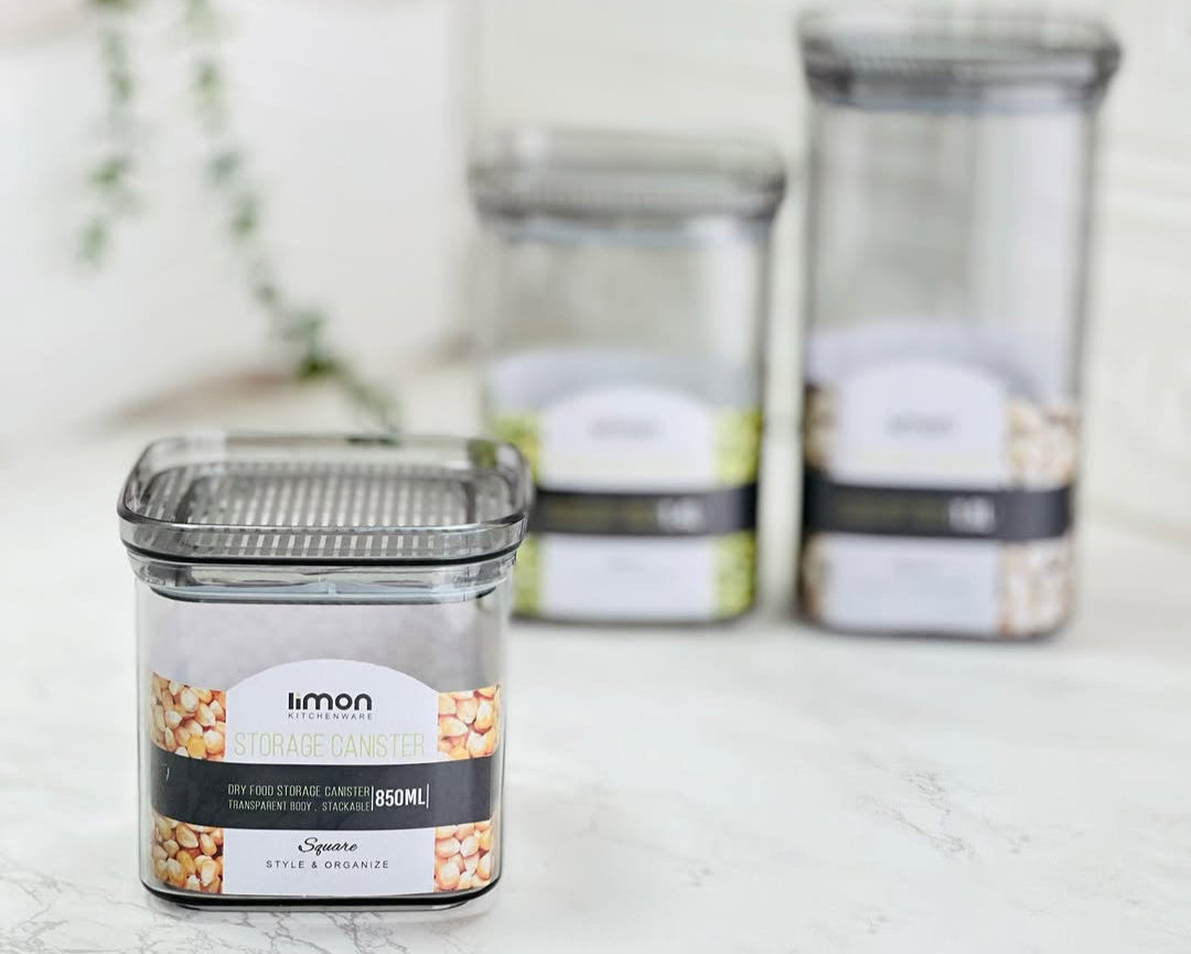 Limon Royal Acrylic Canister Jars (Square)!