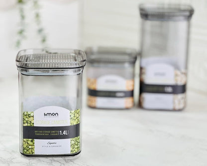Limon Royal Acrylic Canister Jars (Square)!