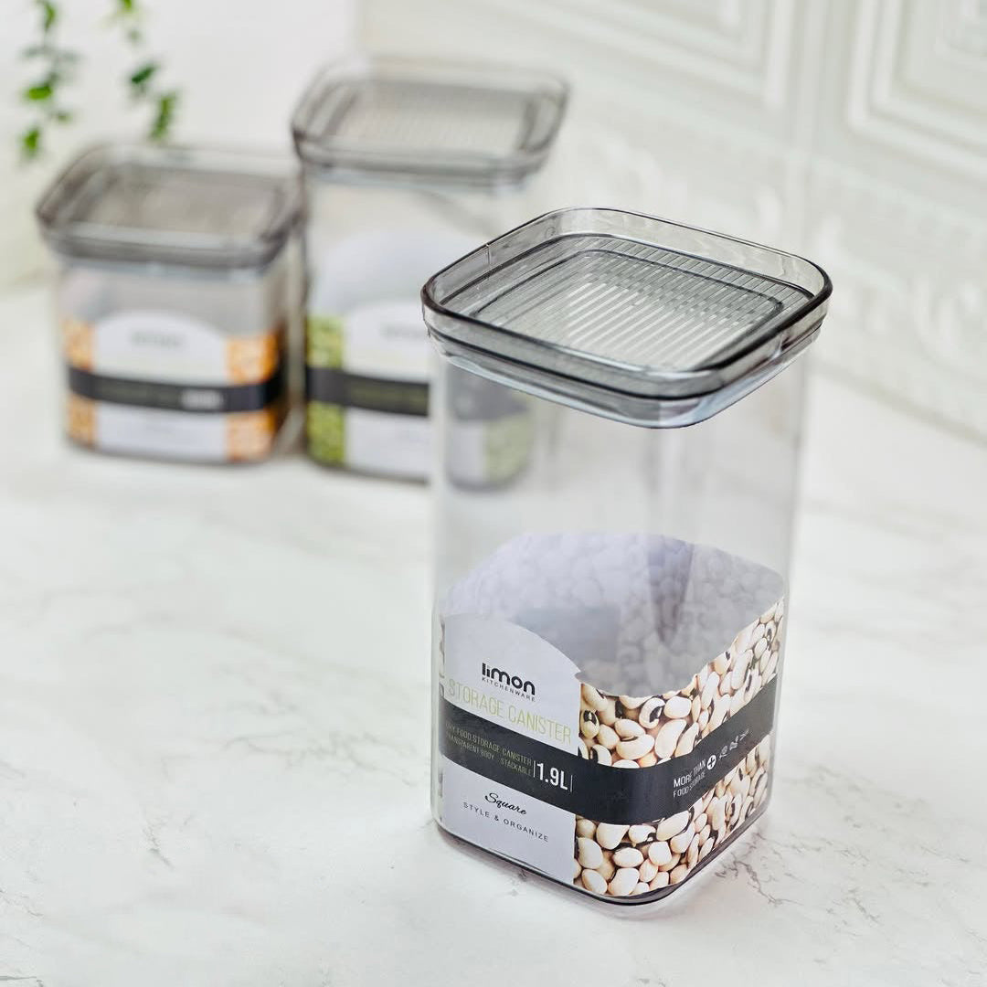 Limon Royal Acrylic Canister Jars (Square)!