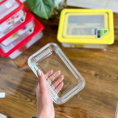 Limon Multicolor Glass Container 3-Pcs Set!