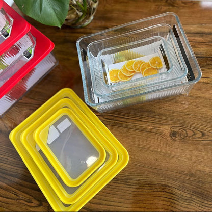 Limon Multicolor Glass Container 3-Pcs Set!