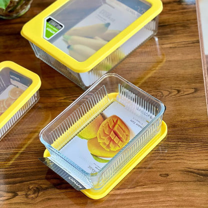 Limon Multicolor Glass Container 3-Pcs Set!