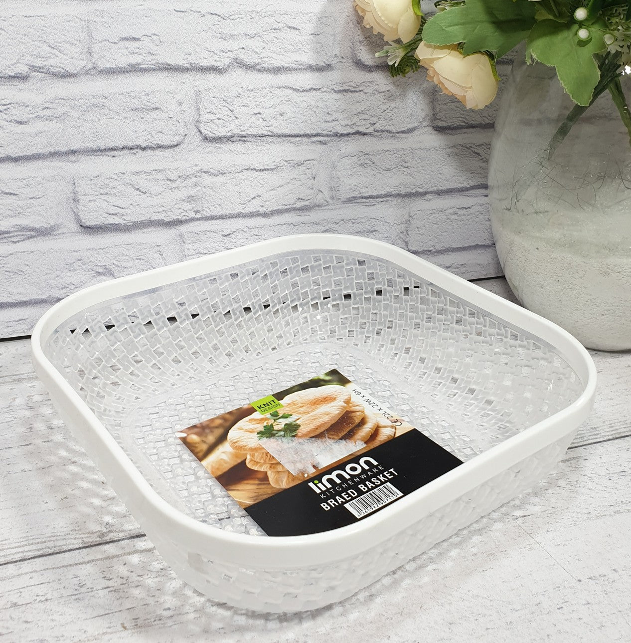 Limon Bread & Vegetable Basket (Knit Design)!