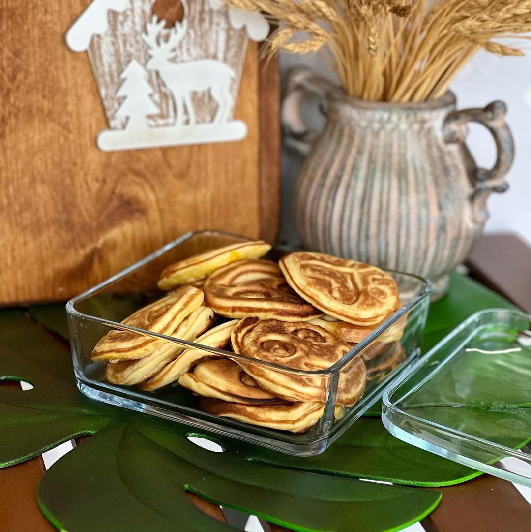 Limon Glass Candy Box with Lid!