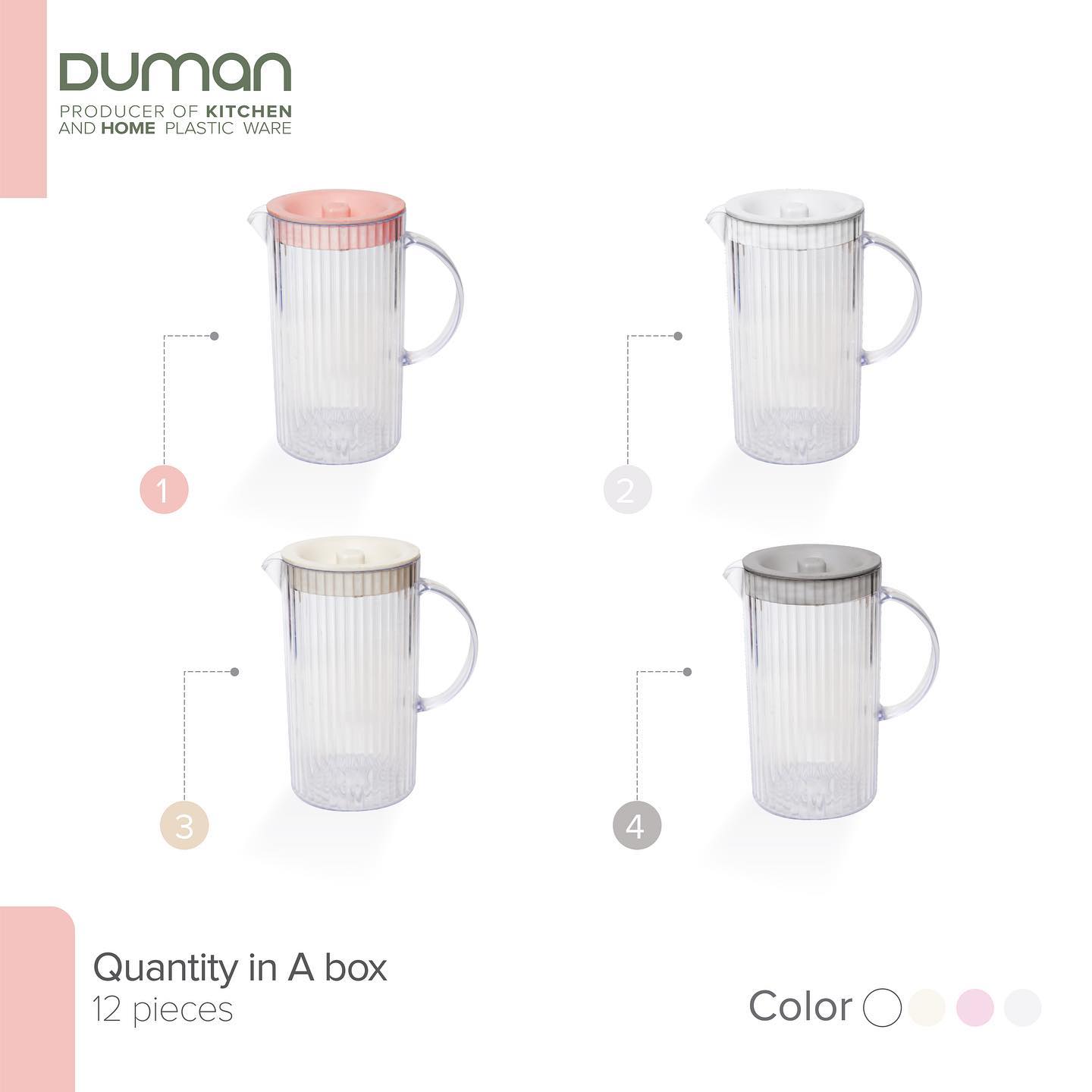 Duman Acrylic Crystal Jug 1.5 Liter