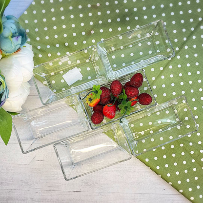 Limon Glass Tumbler Set 6-Pcs (Rectangular)!