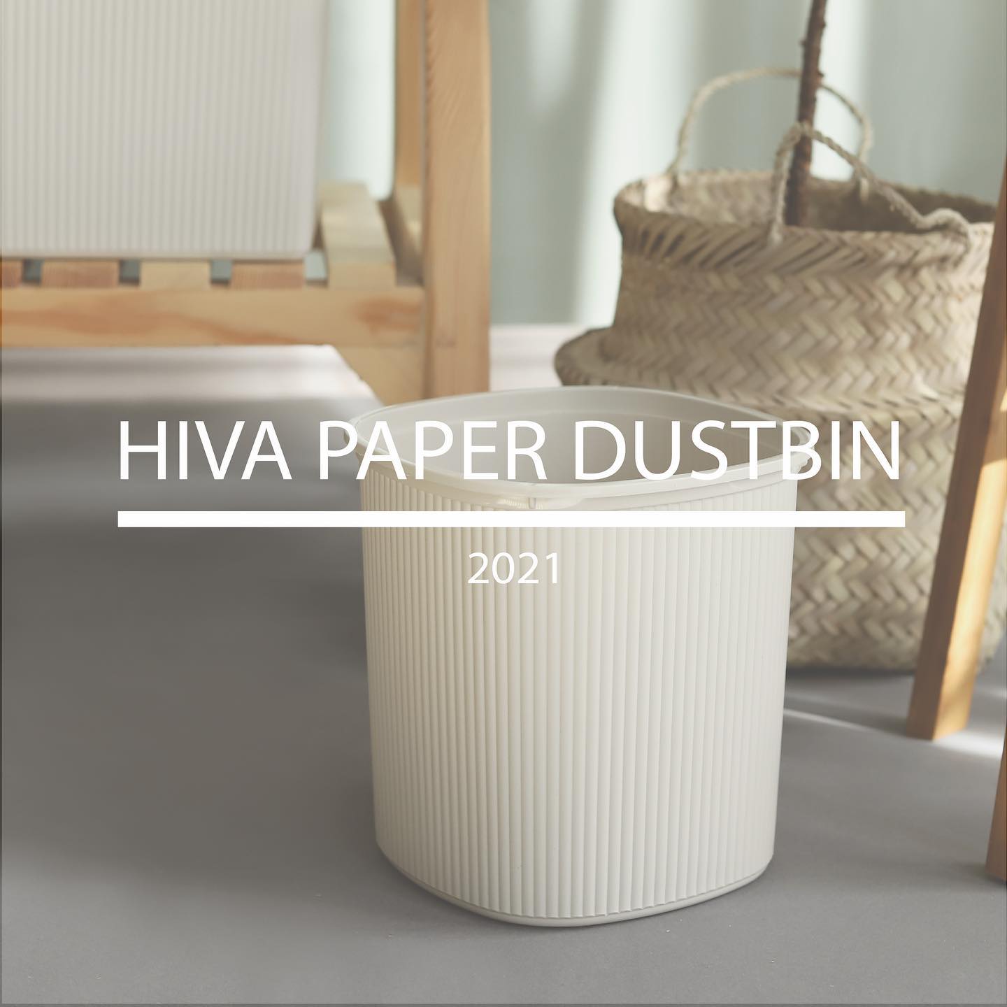 Duman Hiva Paper Dustbin (Stripped)