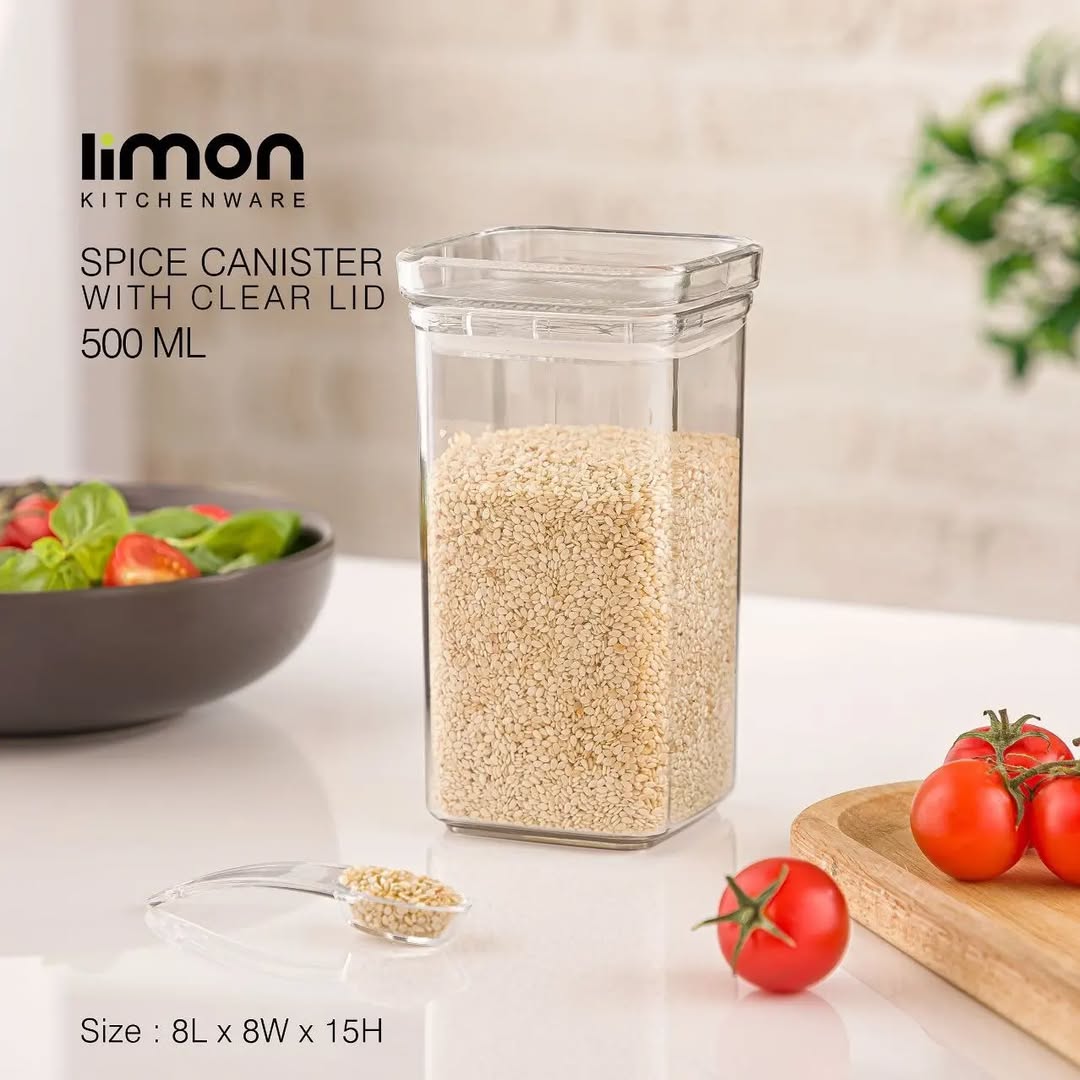 Limon Royal Acrylic Spice Jars & Storage Canisters!