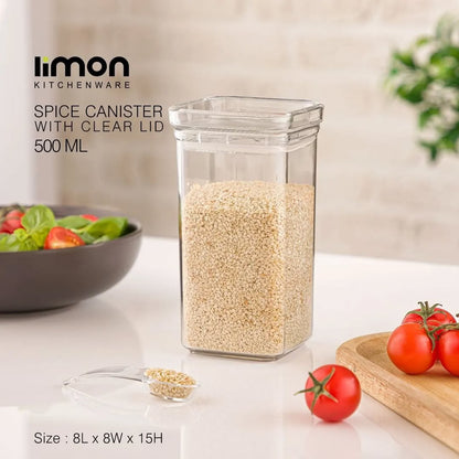 Limon Royal Acrylic Spice Jars & Storage Canisters!