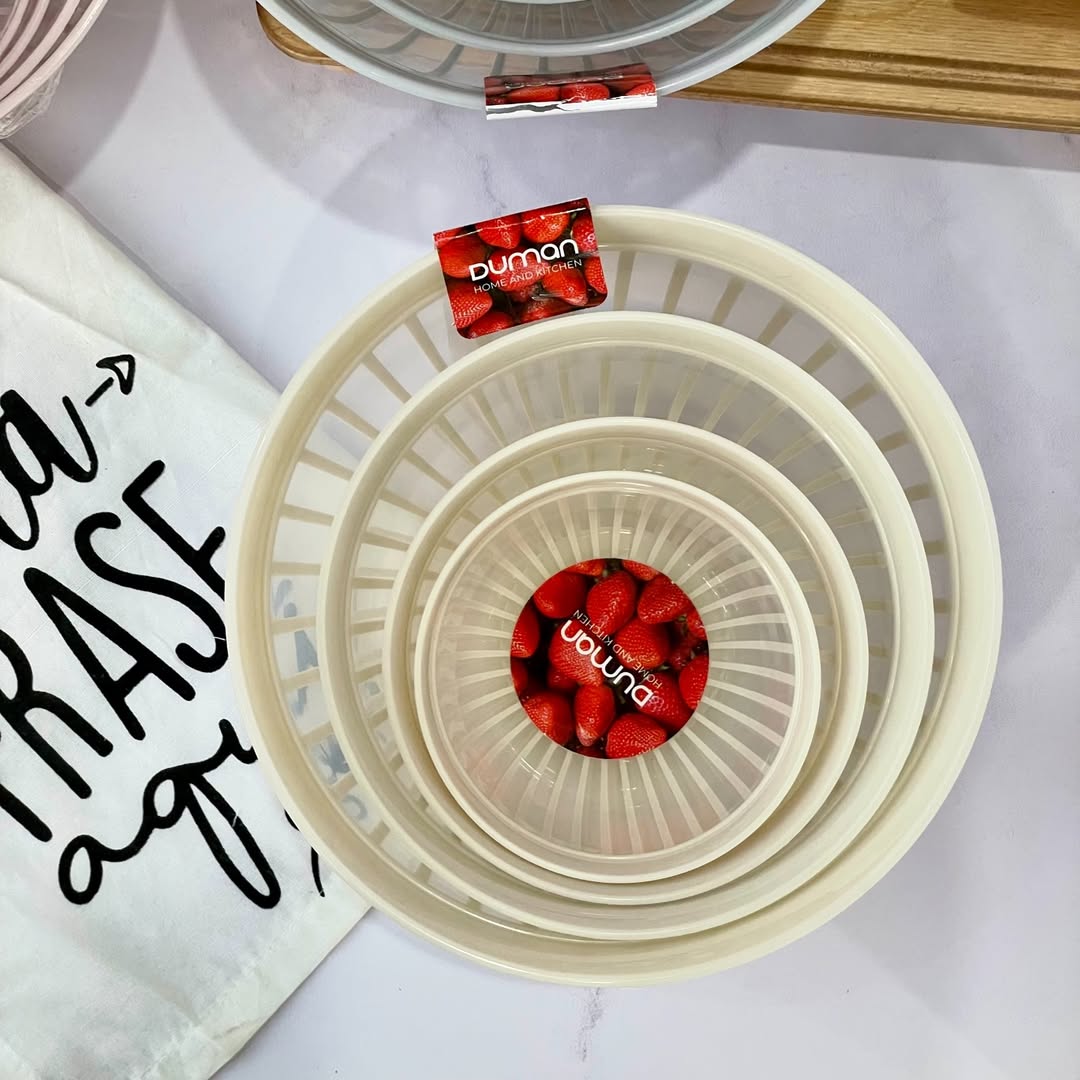 Duman Dorna Bowl Basin Set 4-Pcs (Iran)!