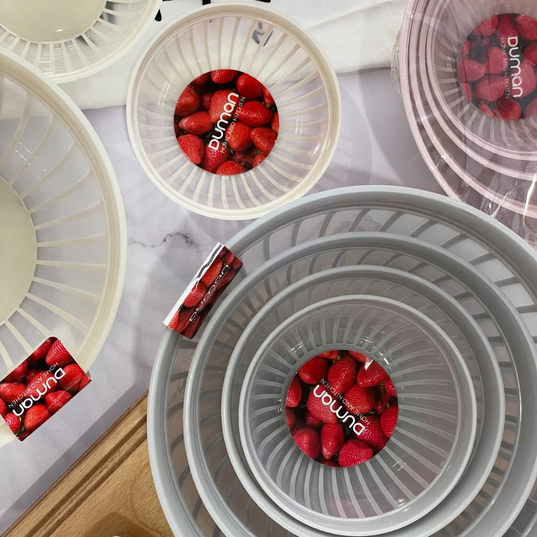 Duman Dorna Bowl Basin Set 4-Pcs (Iran)!