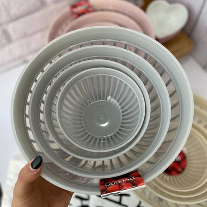 Duman Dorna Bowl Basin Set 4-Pcs (Iran)!