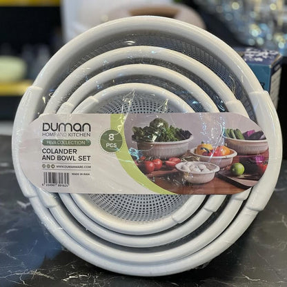 Duman Hiva Colander & Bowl Set 6 & 8-Pcs!