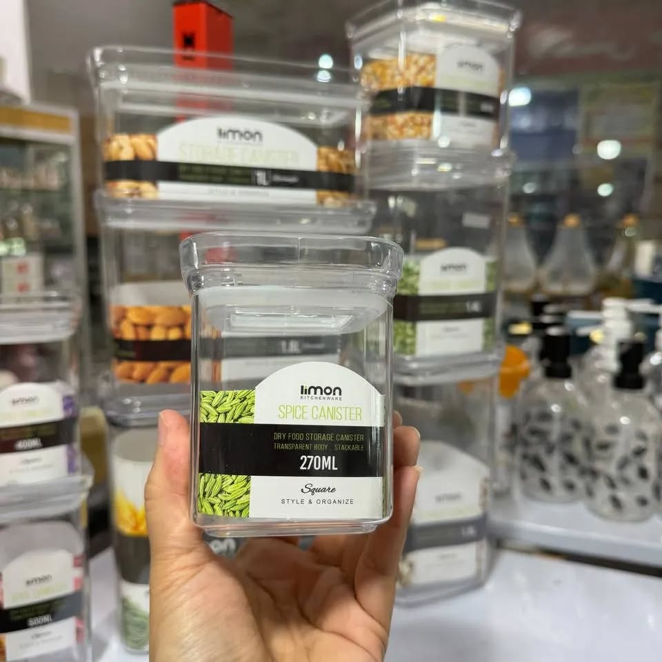 Limon Royal Acrylic Spice Jars & Storage Canisters!