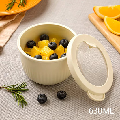 Limon Bowl Set with Vented Lid 3-Pcs (Plastic)!