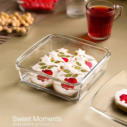 Limon Glass Candy Box with Lid!